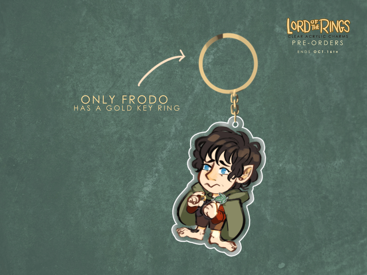 Image of L0RD 0F THE RINGS Acrylic Charms