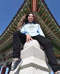 Image 1 of Sky Blue Lifted Pullover Hoodie