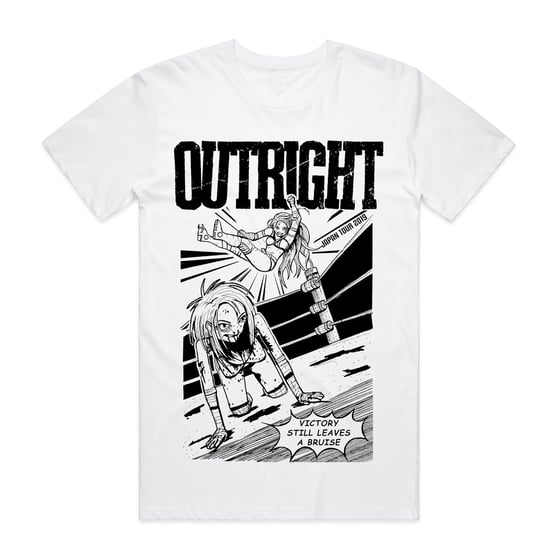 Image of OUTRIGHT "NJ WRESTLING" TEE (Japan tour)
