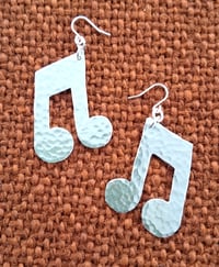Image 5 of Musical note brooch, necklace or earrings.