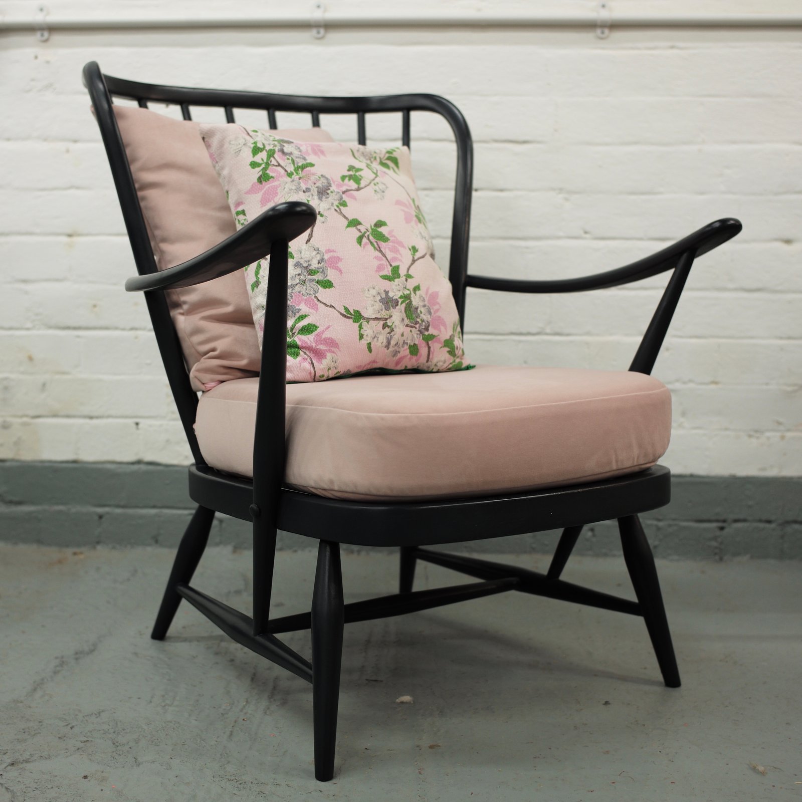 ercol low back chair