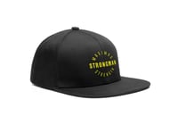 Image 1 of SnapBack Cap. Strongman Embroidered.