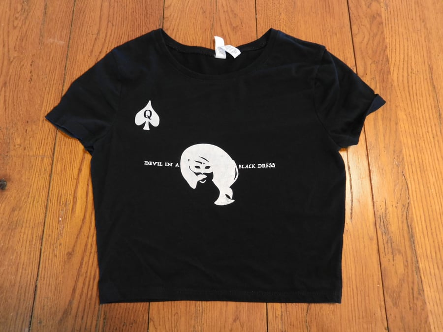 Image of Queen of Spades Crop Top