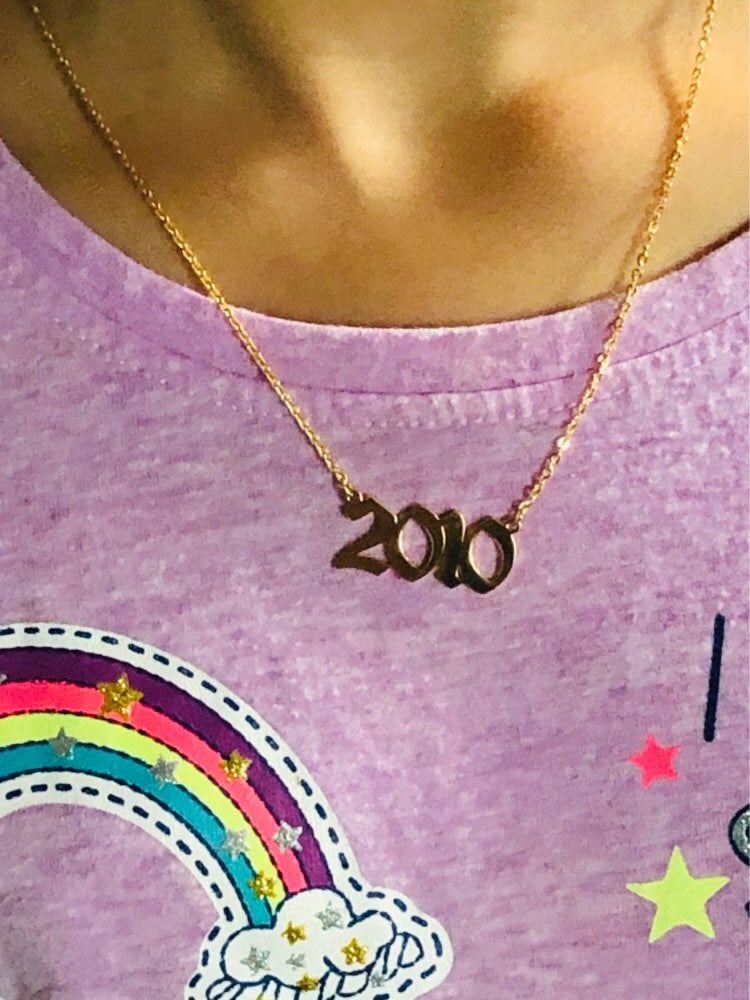 Image of Birth Year Necklace 