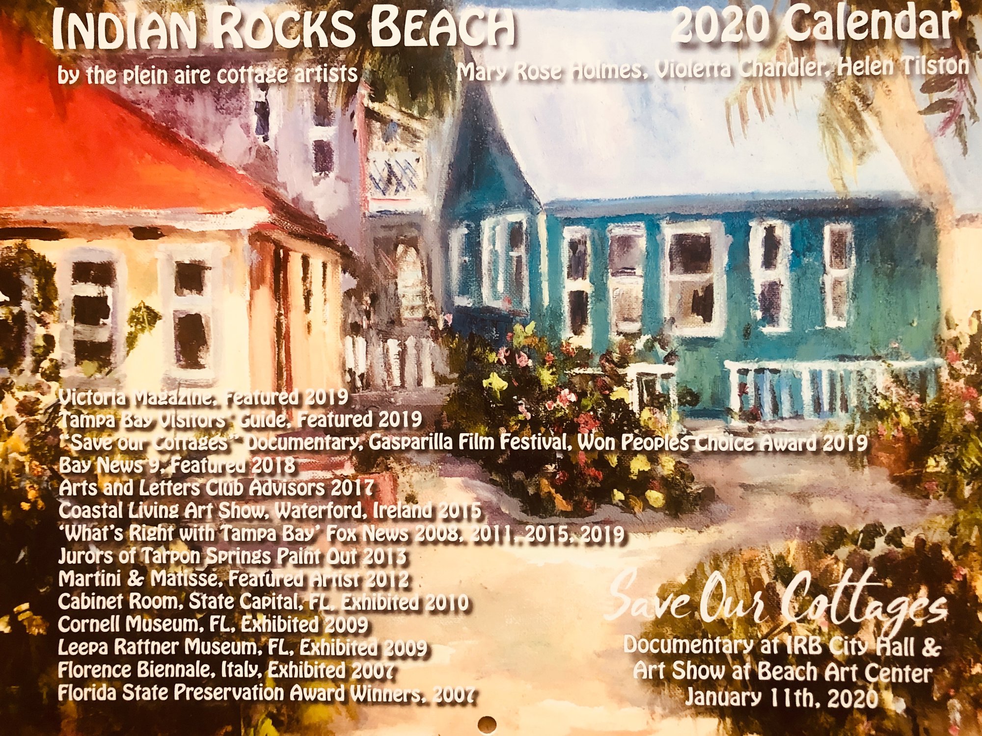 Save Our Cottages 2020 Calendar By Mary Rose Holmes Helen Tilston