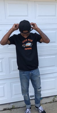 Flaming Cop Car Tee 