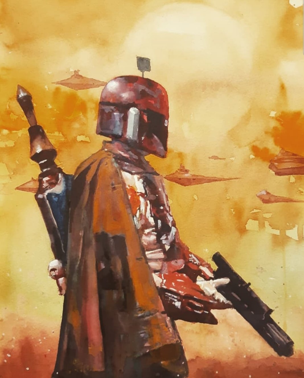 Image of Boba Fett prints