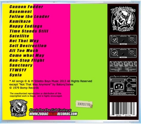 Image of Stiletto Boys "Liberator" CD