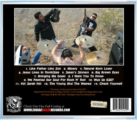 Image of Ese "Loud, Death, Chaos" CD