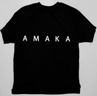 Black Amaka Logo Tee