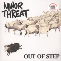 MINOR THREAT - "Out Of Step" 12" EP