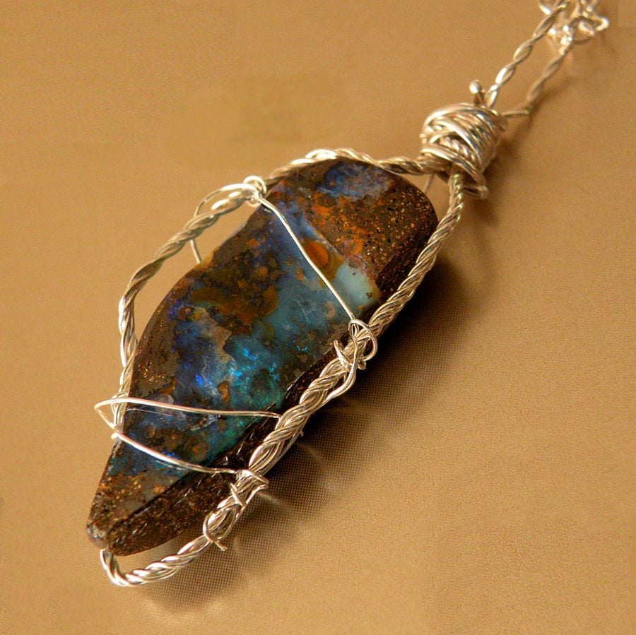 Image of Boulder Opal Necklace