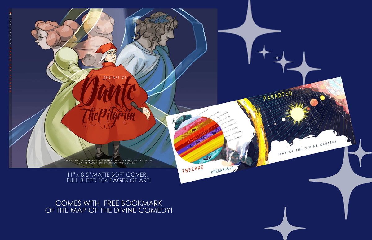 Image of DANTE THE PILGRIM Original Artbook