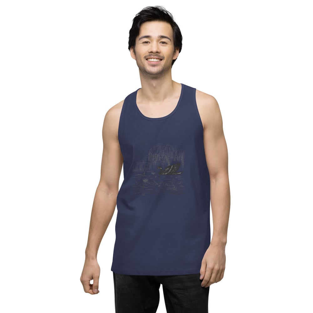 Swan Lake Men’s premium tank top