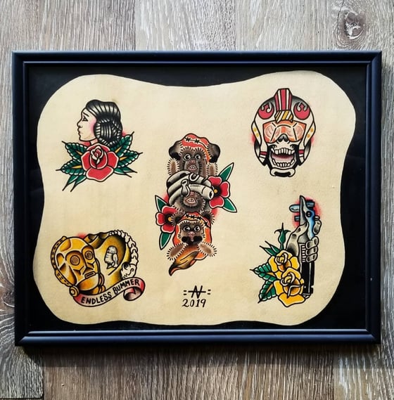 Image of "Star Wars Flash. Series #1" Flash print