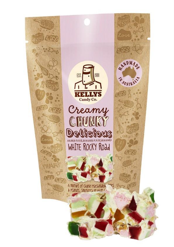 Image of WHITE ROCKY ROAD - POUCH 175G