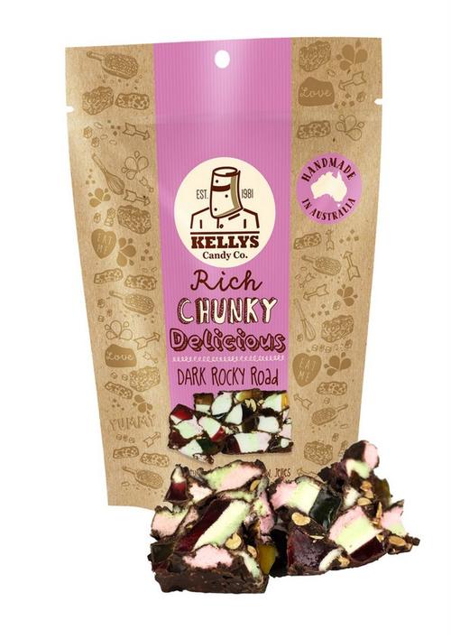Image of DARK ROCKY ROAD - POUCH 175G