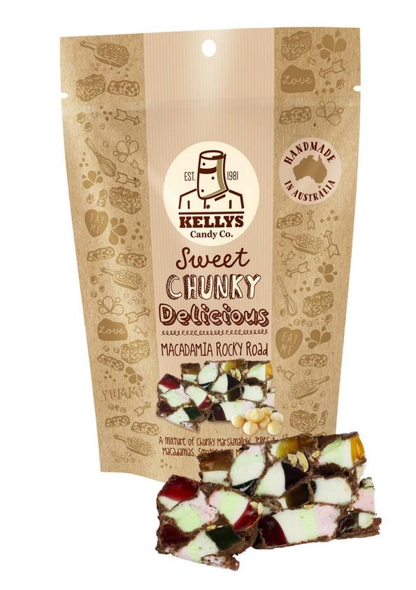 Image of MACADAMIA ROCKY ROAD - POUCH 175G