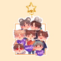 Pre-order: We Purple You! BTS charm 