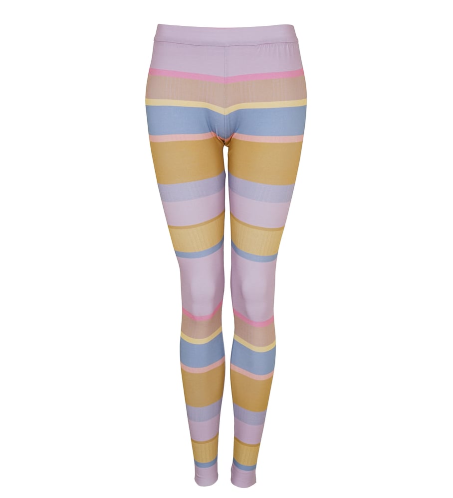 Image of Legging pastell ringel