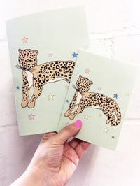 Image 2 of Reclining Leopard Notebook