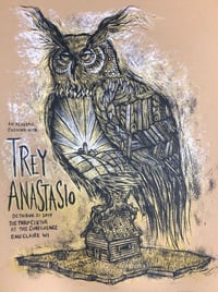 Trey Anastasio Eau Claire WI poster