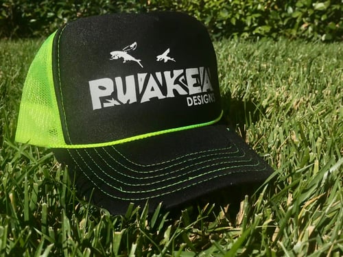 Image of Puakea Neon Trucker Hat