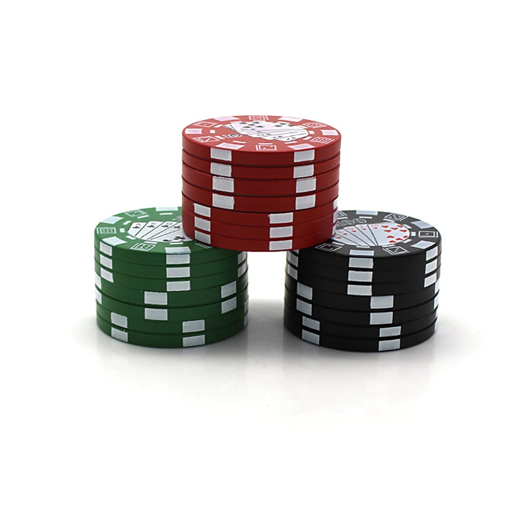 Image of Poker Chip Styled Herbal Grinders *Supreme Quality*