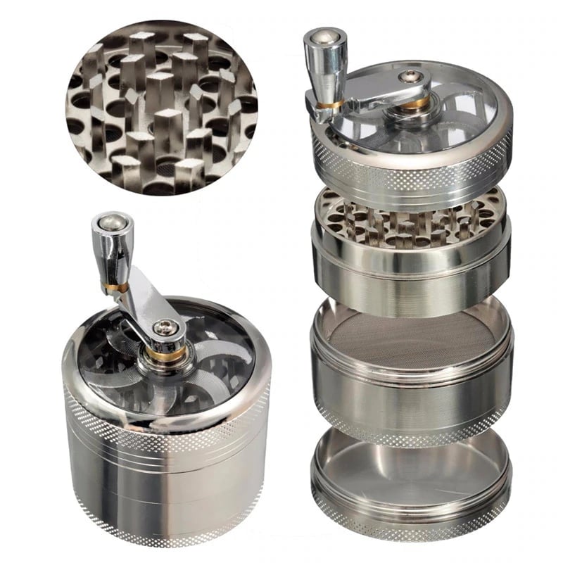 Image of Supreme Alloy Manufactured 4-Layer Herbal Grinder *Supreme Quality*