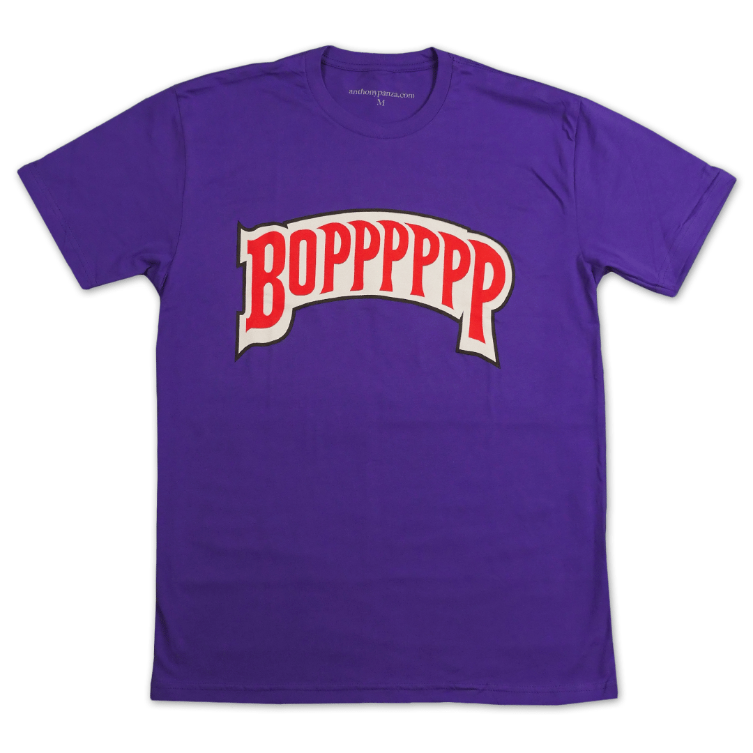 Bop Tee (Purple) | Anthony Panza