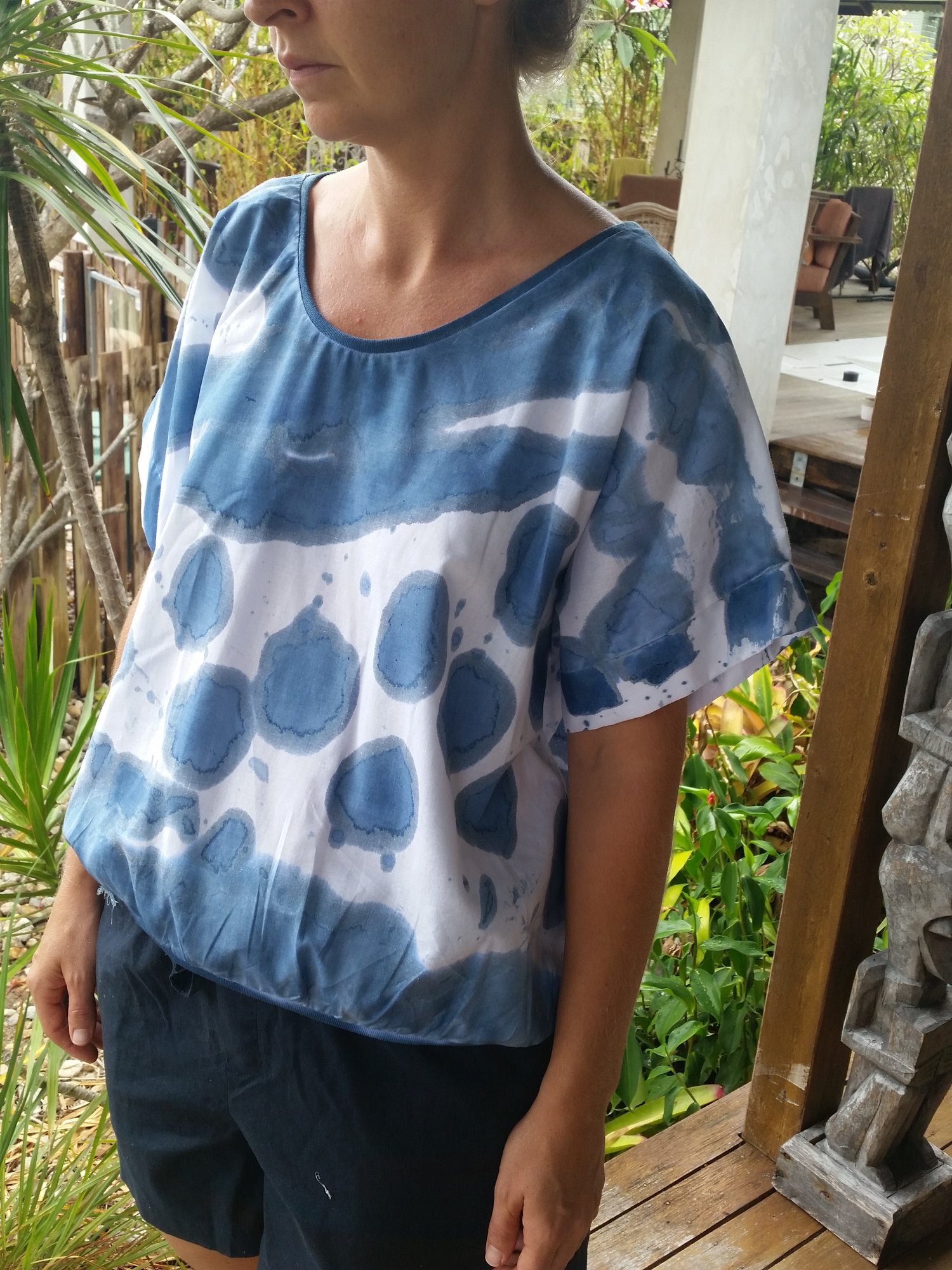 Image of Indigo Top Blouse