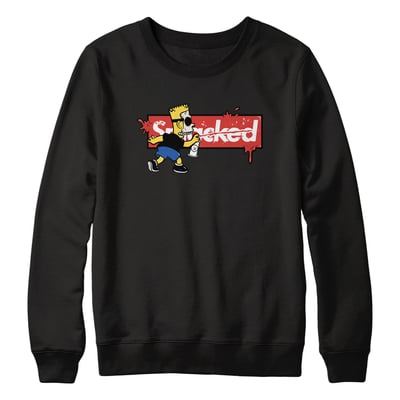 Image of “Smacked Halloween 19 Springfields Blood Paint Box Logo” -Black/Charcoal Edition 