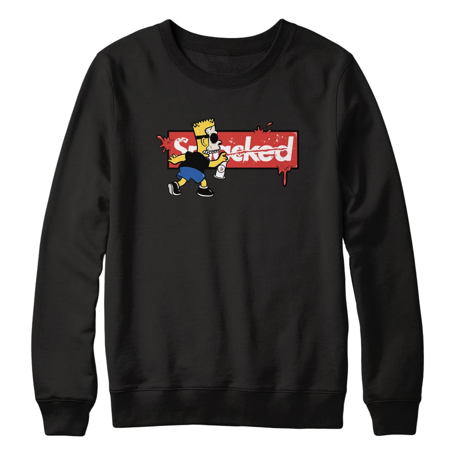 Image of “Smacked Halloween 19 Springfields Blood Paint Box Logo” -Black/Charcoal Edition 