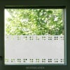 Fenster Sichtschutz geometrisch, blickdichte Folie Badezimmer