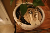 Image 1 of African bone spoon