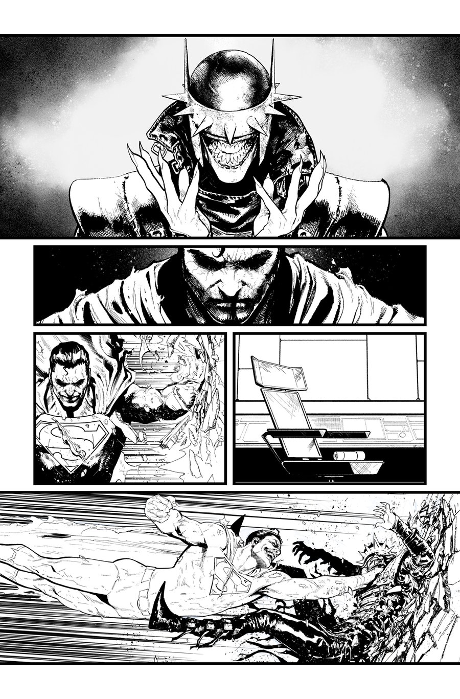 Image of BATMAN/SUPERMAN #3 p.05 ARTIST'S PROOF