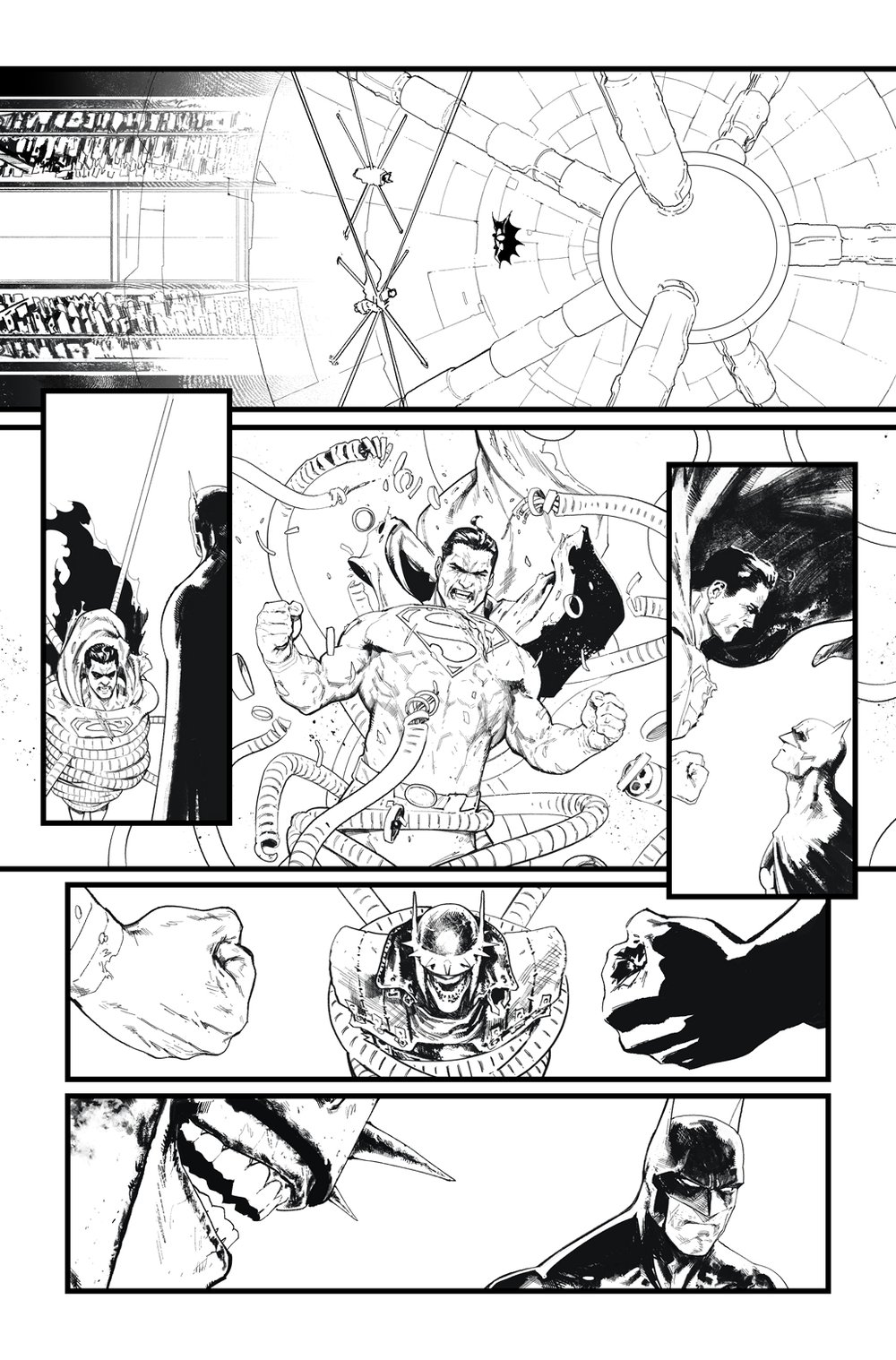 Image of BATMAN/SUPERMAN #3 p.07 ARTIST'S PROOF