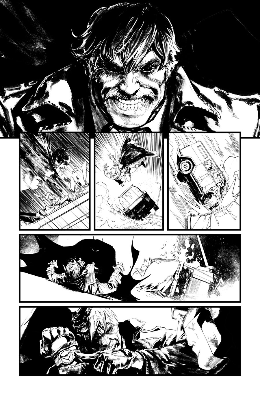 Image of BATMAN/SUPERMAN #3 p.11 ARTIST'S PROOF