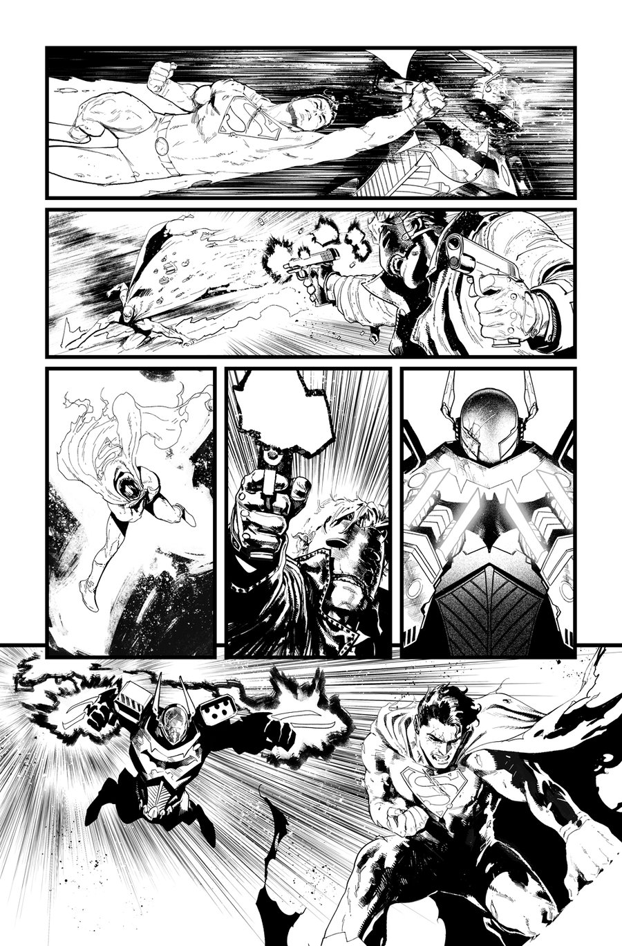 Image of BATMAN/SUPERMAN #3 p.15 ARTIST'S PROOF