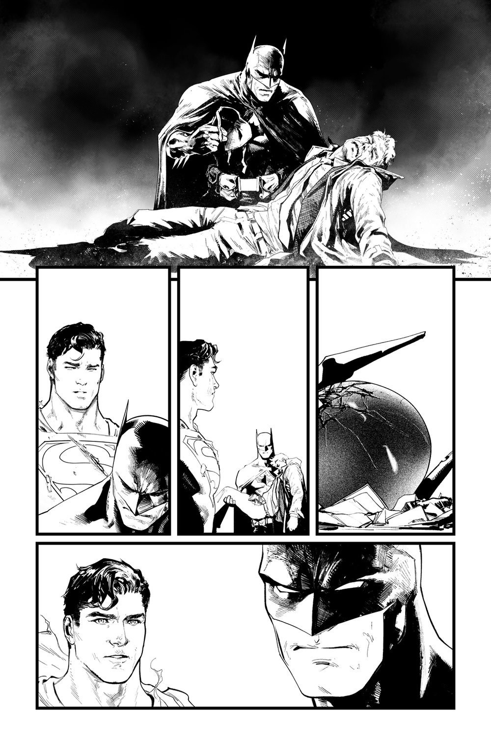 Image of BATMAN/SUPERMAN #3 p.17 ARTIST'S PROOF