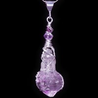Image 2 of Amethyst Scepter Crystal Handmade Pendant