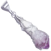 Image 1 of Amethyst Scepter Crystal Artisan Pendant 