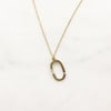LETTER PENDANT NECKLACE (O-Y)