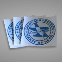 Leadfeather Stickers