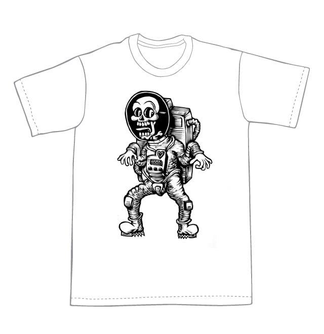 Dead Astronaut T-shirt (A2) **FREE SHIPPING**