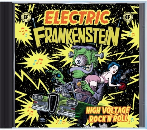Image of Electric Frankenstein "High Voltage Rock n' Roll" CD  ("BEST OF CD")