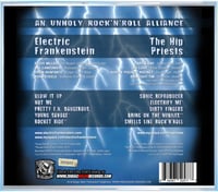 Image 2 of Electric Frankenstein/The Hip Priests Split CD