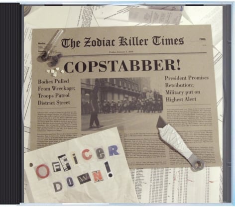 Image of Copstabber "Officer Down" CD