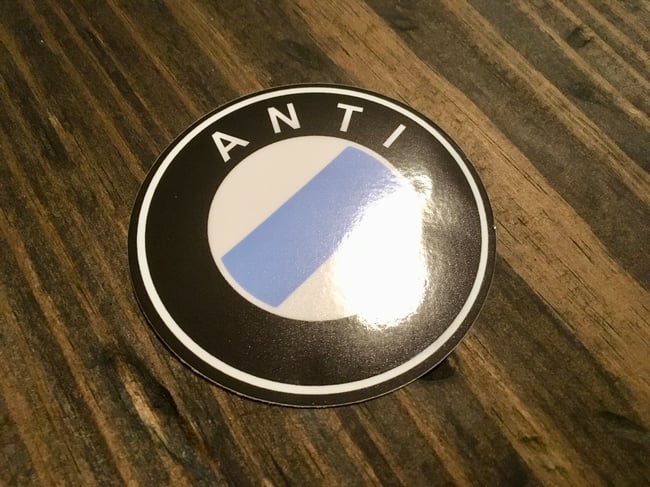 Anti Logo Tumbler – Anti-BMW BMW Club