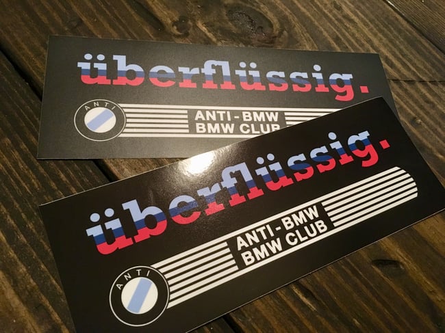 Anti Logo Tumbler – Anti-BMW BMW Club